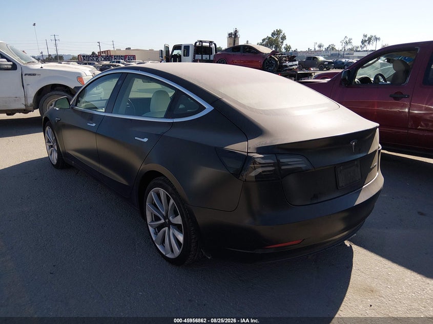2018 Tesla Model 3 VIN 5YJ3E1EB3JF188417 IAAI salvage auction — REAR END, Salvage Title, sold $10,650 on 2026-09-16 (photo 3)
