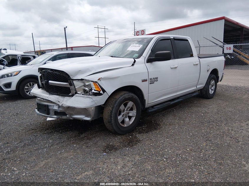 2019 Ram 1500 VIN 1C6RR6TT8KS510049 IAAI salvage auction — FRONT END, Salvage (Louisiana), sold $4,500 on 2026-09-27 (photo 2)