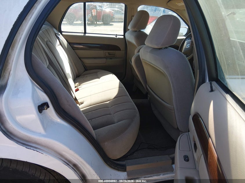 2003 Mercury Grand marquis VIN 2MEFM74W63X653572 IAAI salvage auction — SIDE, Salvage (California), sold $700 on 2026-09-16 (photo 8)