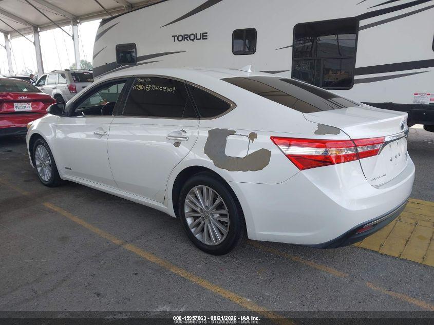 2013 Toyota Avalon VIN 4T1BD1EB9DU015409 IAAI salvage auction — SIDE, Clear - Dealer Only (California), sold $2,825 on 2026-08-25 (photo 3)