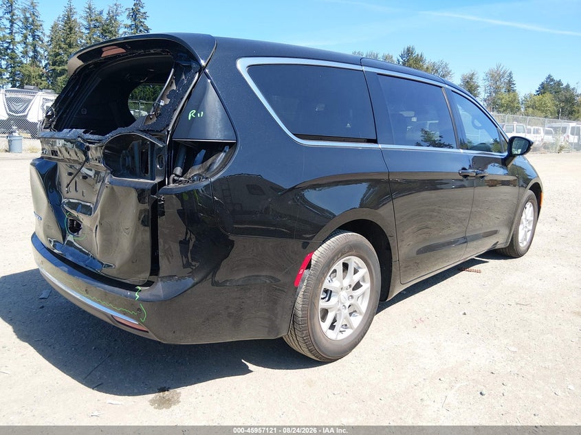 2027 Chrysler Pacifica VIN 2C4RC1BG9VR568680 IAAI salvage auction — REAR END, Enterprise Vehicles Clear Only (California), sold $31,500 on 2026-09-05 (photo 4)