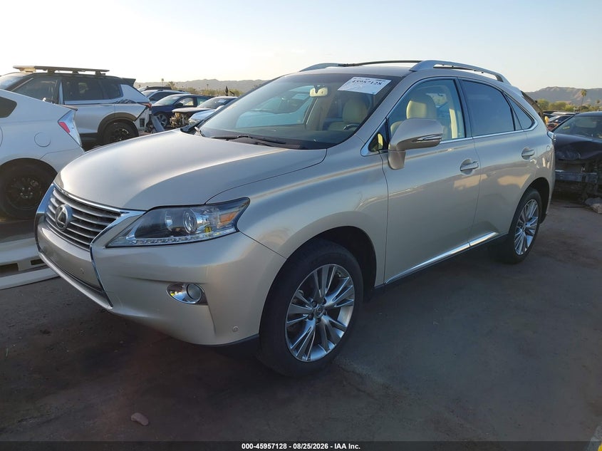 2013 Lexus Rx VIN 2T2BK1BA1DC212010 IAAI salvage auction — FRONT END, Salvage (Arizona), sold $7,100 on 2026-08-30 (photo 2)