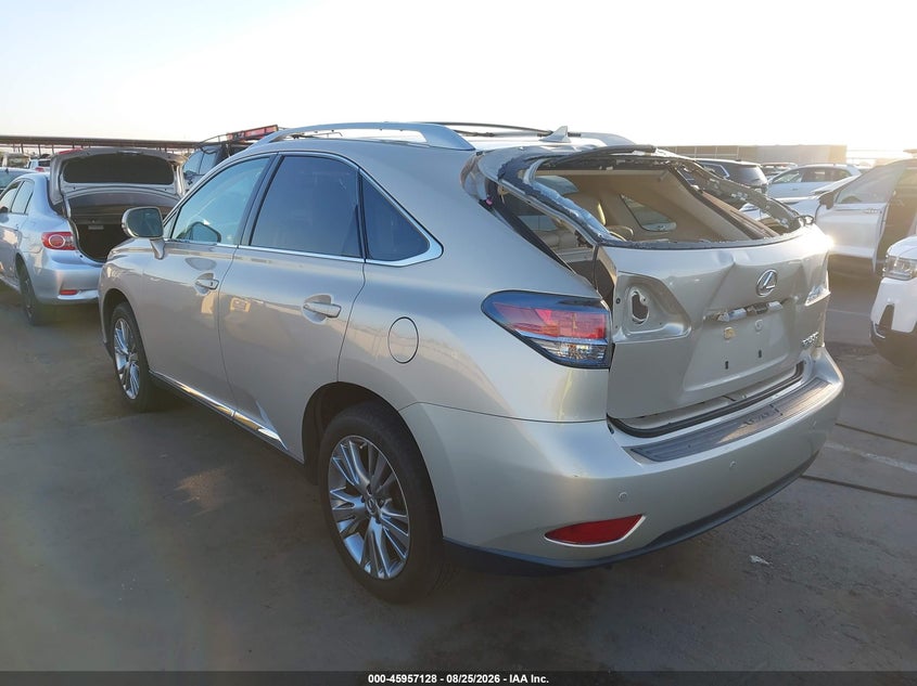 2013 Lexus Rx VIN 2T2BK1BA1DC212010 IAAI salvage auction — FRONT END, Salvage (Arizona), sold $7,100 on 2026-08-30 (photo 3)