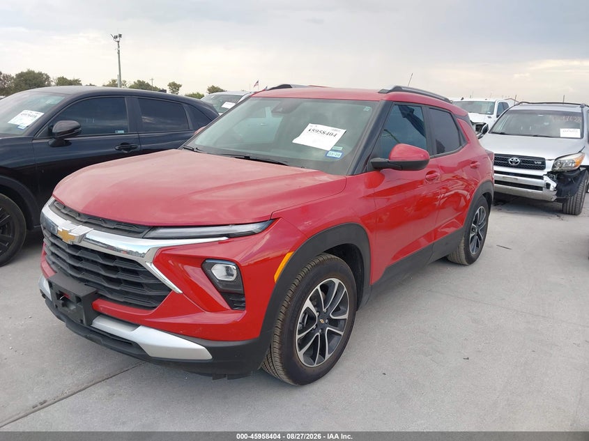 2026 Chevrolet Trailblazer VIN KL79MPSL4TB167253 IAAI salvage auction — REAR END, Enterprise Vehicles Clear Only (Texas), sold $12,150 on 2026-09-01 (photo 2)