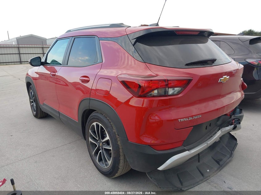 2026 Chevrolet Trailblazer VIN KL79MPSL4TB167253 IAAI salvage auction — REAR END, Enterprise Vehicles Clear Only (Texas), sold $12,150 on 2026-09-01 (photo 3)