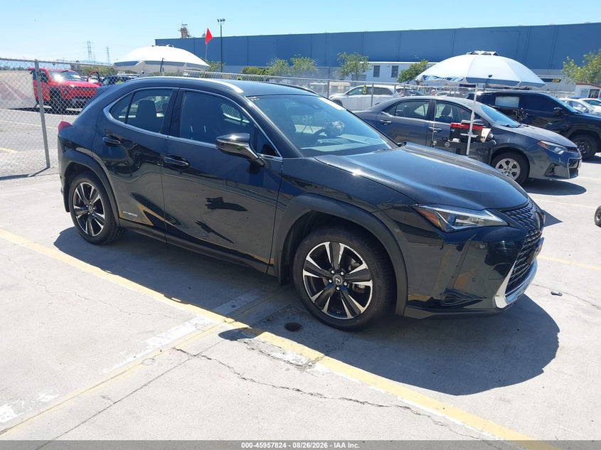 2021 Lexus Ux VIN JTHX9JBH8M2040770 — IAAI salvage auction photo
