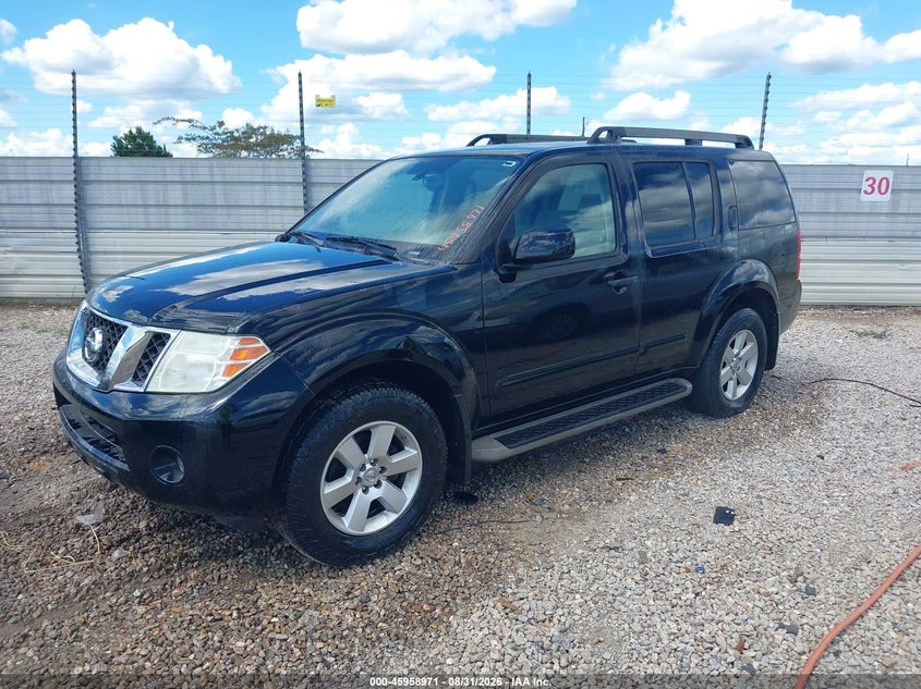 2011 Nissan Pathfinder VIN 5N1AR1NN5BC621123 IAAI salvage auction — Normal Wear & Tear, Clear, sold $400 on 2026-09-22 (photo 2)