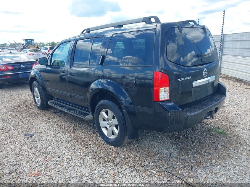 2011 Nissan Pathfinder VIN 5N1AR1NN5BC621123 IAAI salvage auction — Normal Wear & Tear, Clear, sold $400 on 2026-09-22 (photo 3)