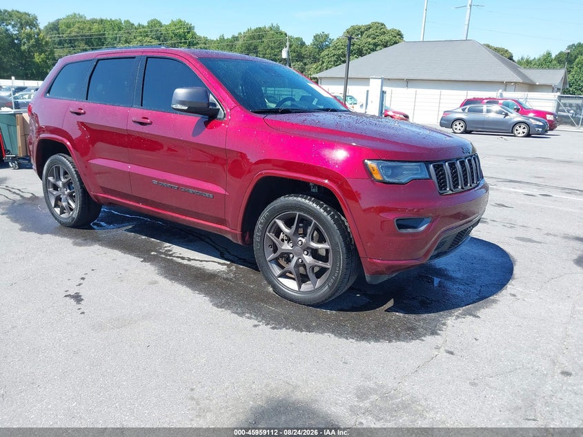 2021 Jeep Grand cherokee VIN 1C4RJEBG8MC738399 — IAAI salvage auction photo