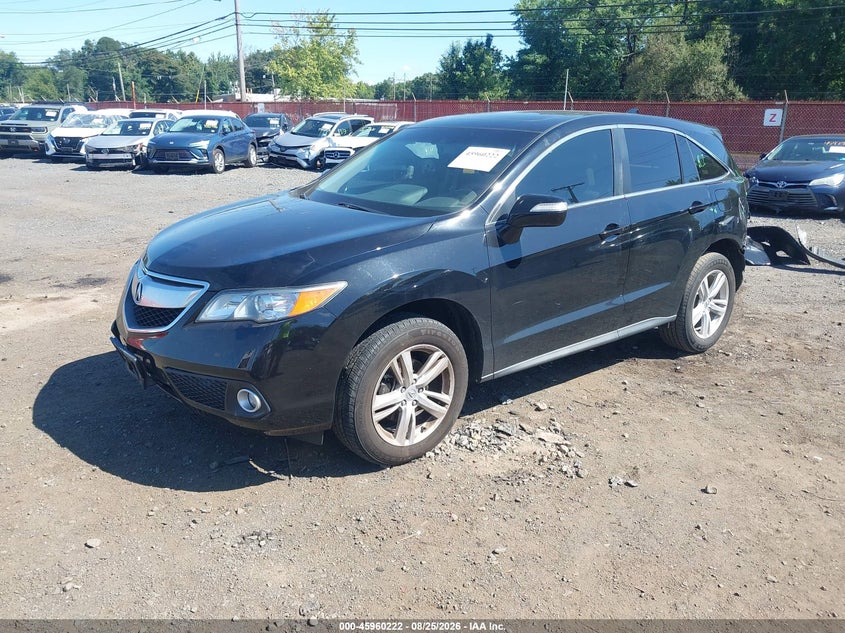 2015 Acura Rdx VIN 5J8TB4H56FL024763 IAAI salvage auction — FRONT & REAR, Wait Title, sold $3,800 on 2026-10-10 (photo 2)