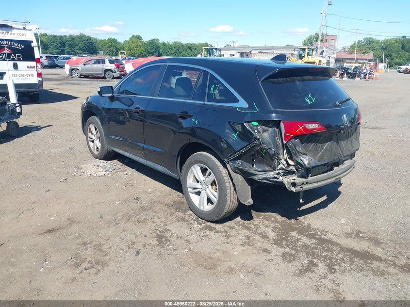 2015 Acura Rdx VIN 5J8TB4H56FL024763 IAAI salvage auction — FRONT & REAR, Wait Title, sold $3,800 on 2026-10-10 (photo 3)