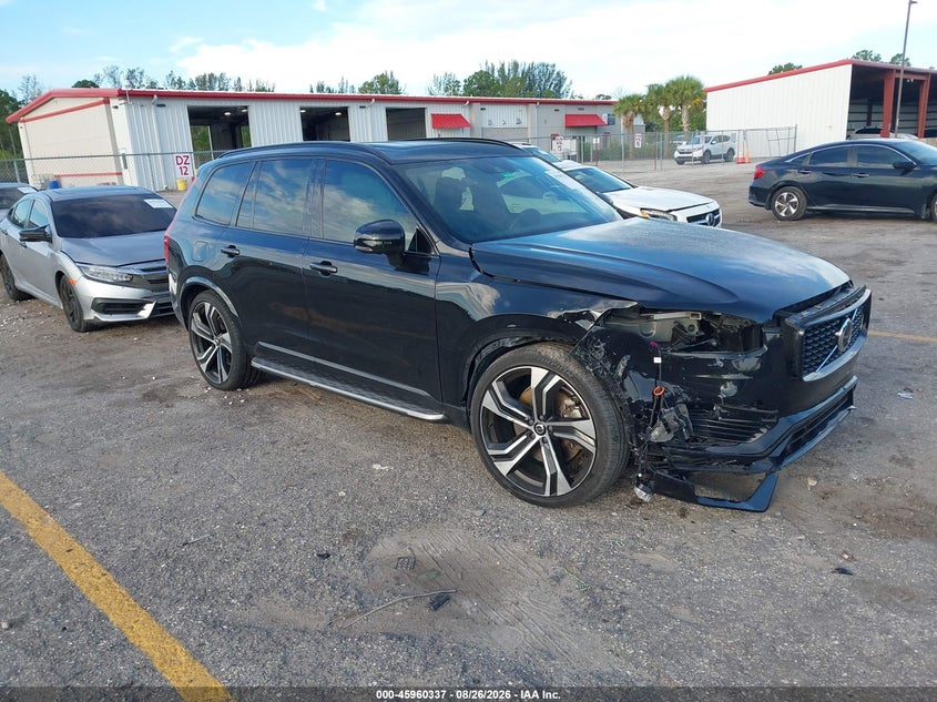 2022 Volvo Xc90 VIN YV4BR0CM1N1777704 IAAI salvage auction — RIGHT FRONT, Salvage Title, sold $22,400 on 2026-09-14 (photo 1)