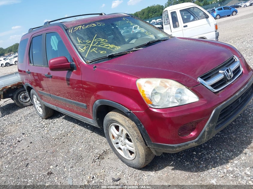 2003 Honda Cr-v VIN SHSRD78843U153302 IAAI salvage auction — NORMAL WEAR, Clear (New York), sold $875 on 2026-09-06 (photo 1)