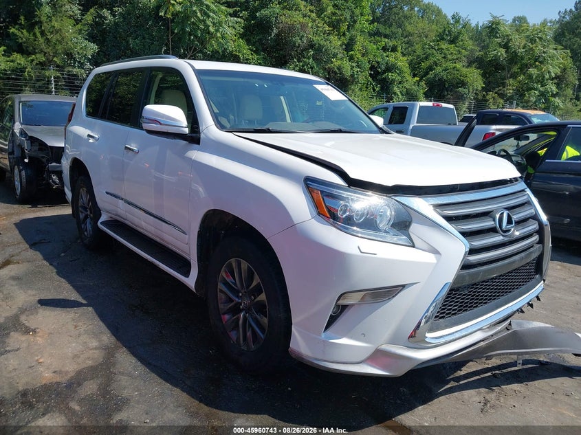 2018 Lexus Gx VIN JTJBM7FX2J5196115 IAAI salvage auction — LEFT SIDE, Salvage (North Carolina), sold $12,200 on 2026-09-10 (photo 1)