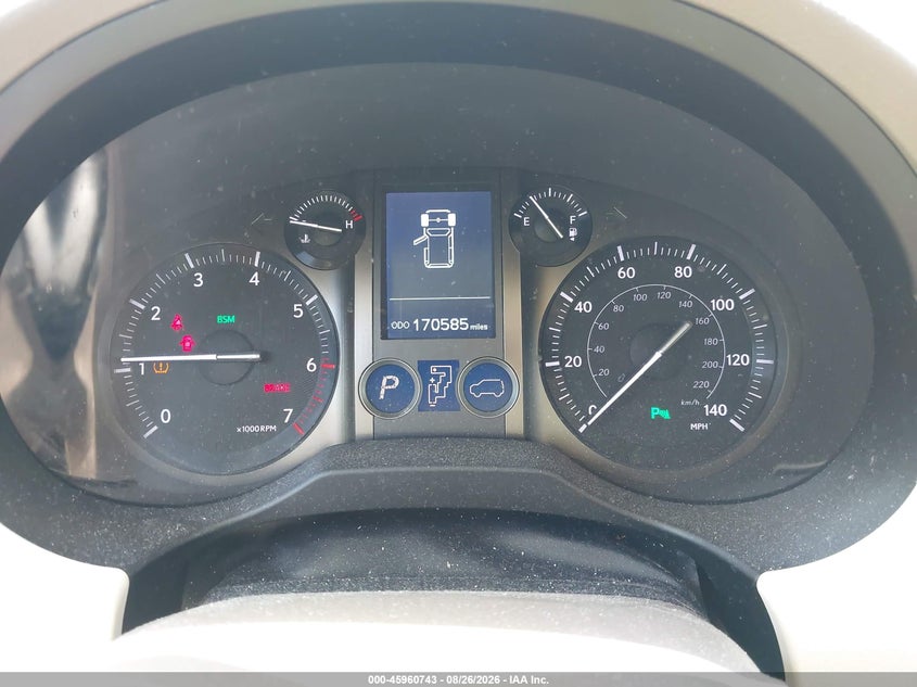 2018 Lexus Gx VIN JTJBM7FX2J5196115 IAAI salvage auction — LEFT SIDE, Salvage (North Carolina), sold $12,200 on 2026-09-10 (photo 7)