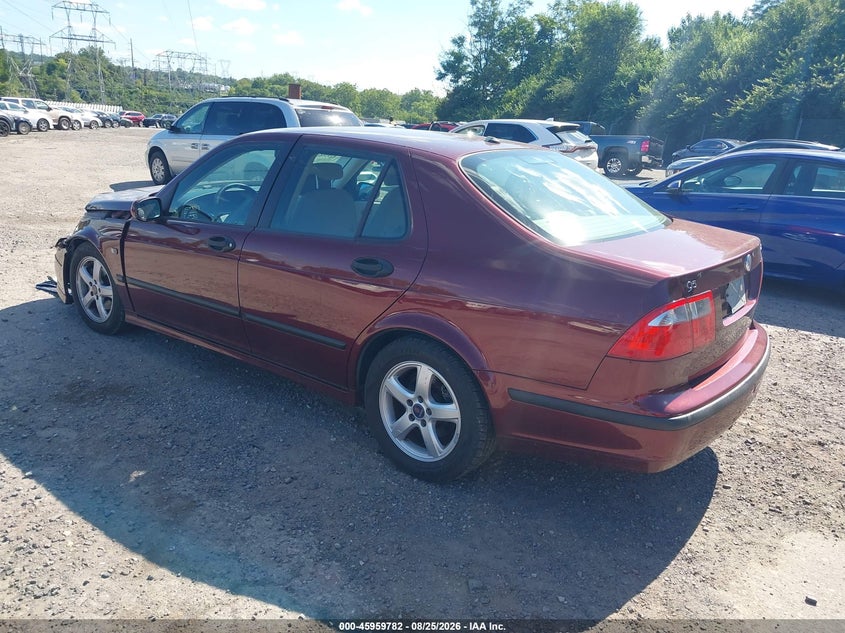 2004 Saab 9-5 VIN YS3ED49A443511690 IAAI salvage auction — FRONT END, Salvage (Pennsylvania), sold $375 on 2026-09-18 (photo 3)