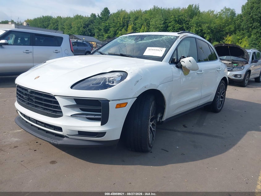 2019 Porsche Macan VIN WP1AA2A52KLB02598 IAAI salvage auction — FRONT END, Salvage Title, sold $8,300 on 2026-09-17 (photo 2)