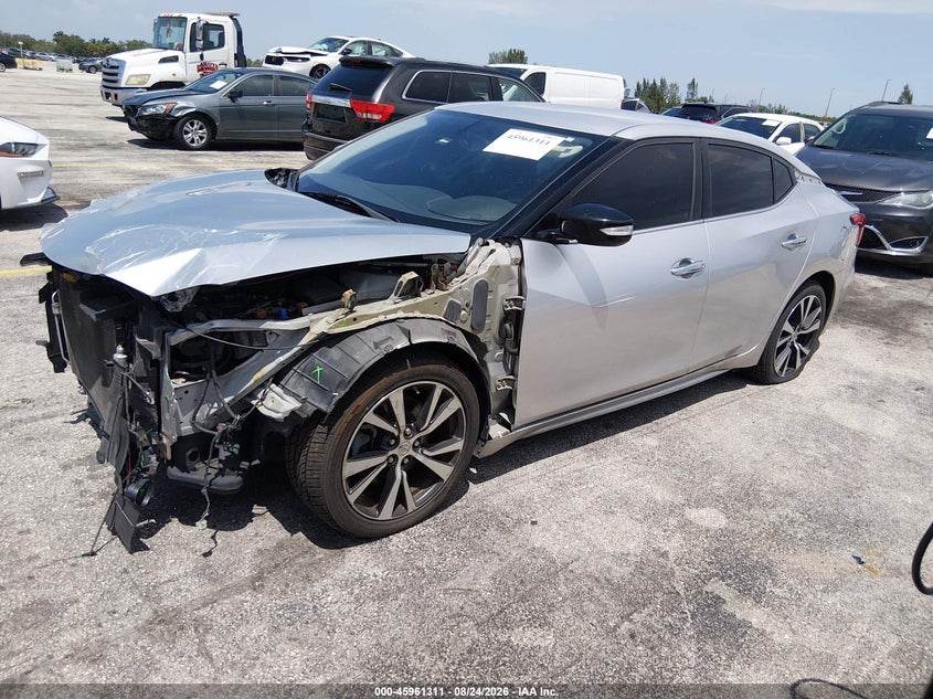 2017 Nissan Maxima VIN 1N4AA6AP0HC378688 IAAI salvage auction — NORMAL WEAR, Clear (Florida), sold $2,900 on 2026-09-03 (photo 2)