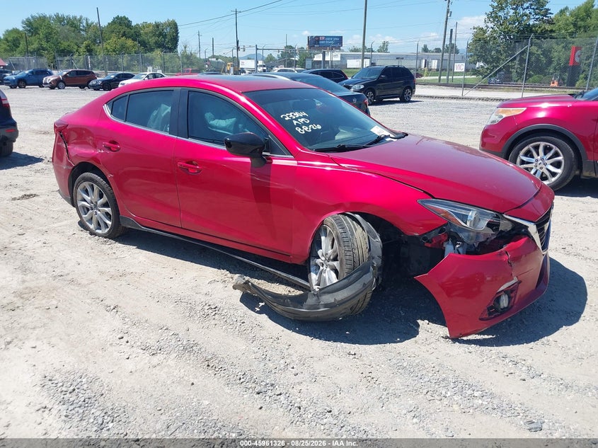 2014 Mazda 3 VIN JM1BM1W3XE1209851 IAAI salvage auction — RIGHT SIDE, Clear (North Carolina), sold $1,125 on 2026-09-04 (photo 1)