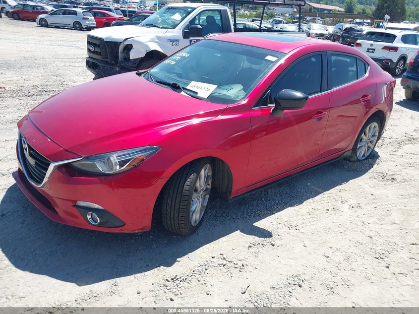 2014 Mazda 3 VIN JM1BM1W3XE1209851 IAAI salvage auction — RIGHT SIDE, Clear (North Carolina), sold $1,125 on 2026-09-04 (photo 2)