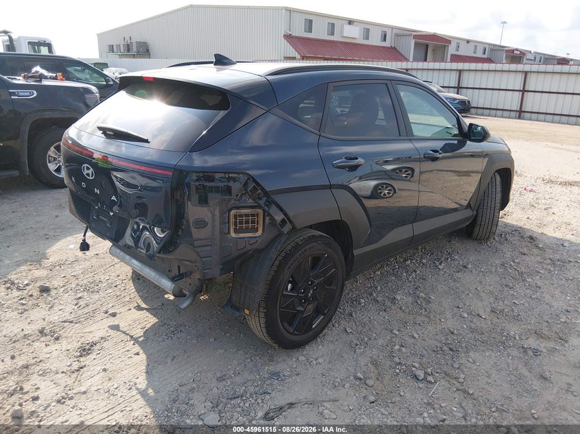 2026 Hyundai Kona VIN KM8HF3AB6TU483506 IAAI salvage auction — REAR END, Enterprise Vehicles Clear Only (Texas), sold $16,000 on 2026-09-03 (photo 4)