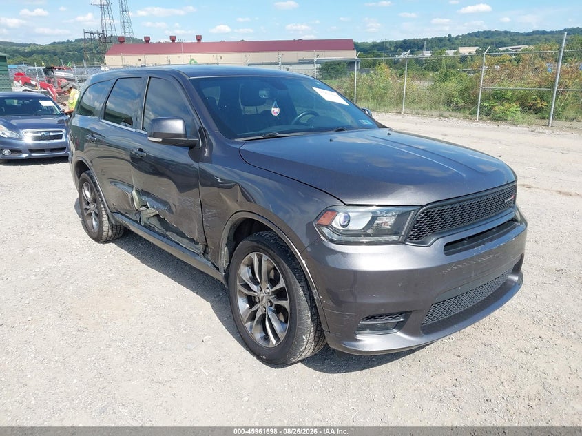 2019 Dodge Durango VIN 1C4RDJDG0KC701180 IAAI salvage auction — SIDE, Salvage Title, sold $7,200 on 2026-09-27 (photo 1)