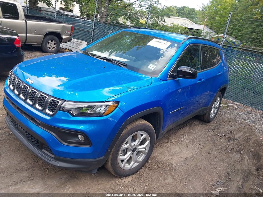 2025 Jeep Compass VIN 3C4NJDBN2ST593885 IAAI salvage auction — NORMAL WEAR, Enterprise Vehicles Clear Only (New Jersey), sold $13,400 on 2026-08-27 (photo 2)
