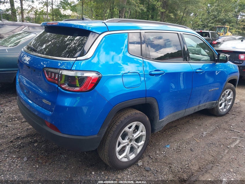 2025 Jeep Compass VIN 3C4NJDBN2ST593885 IAAI salvage auction — NORMAL WEAR, Enterprise Vehicles Clear Only (New Jersey), sold $13,400 on 2026-08-27 (photo 4)