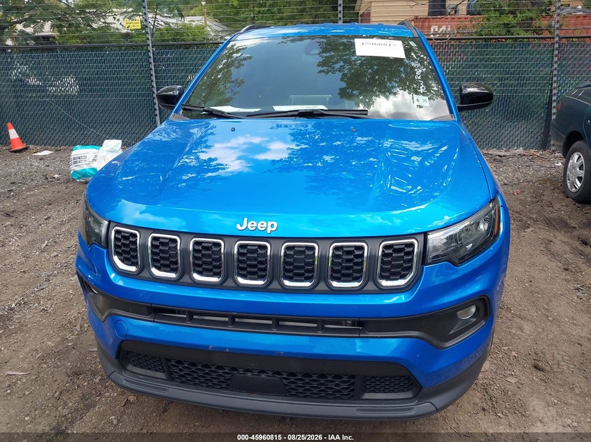 2025 Jeep Compass VIN 3C4NJDBN2ST593885 IAAI salvage auction — NORMAL WEAR, Enterprise Vehicles Clear Only (New Jersey), sold $13,400 on 2026-08-27 (photo 6)