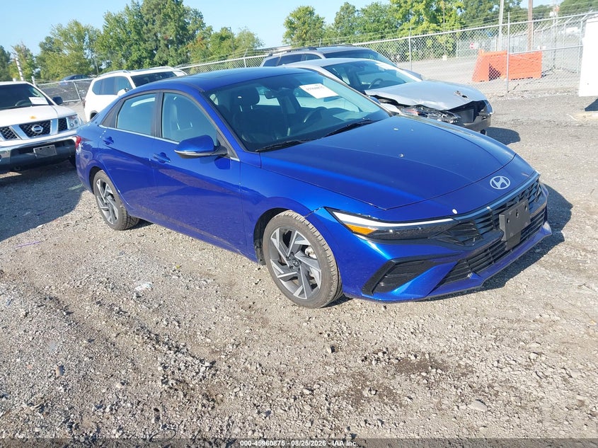 2025 Hyundai Elantra VIN KMHLP4DG0SU869860 — IAAI salvage auction photo