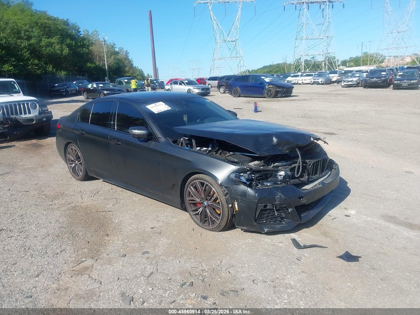 2022 BMW 5er VIN WBA13BJ09NWX50164 — IAAI salvage auction photo