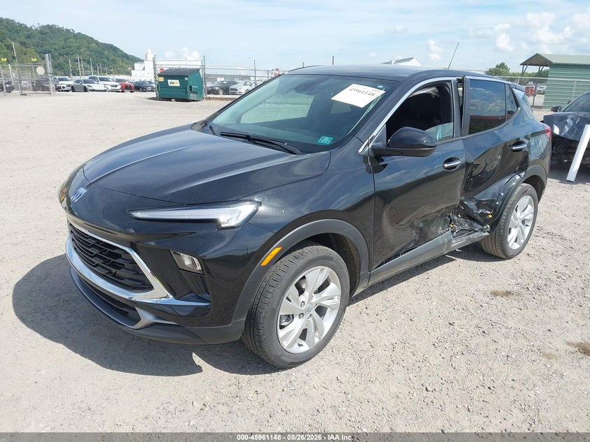 2026 Buick Encore gx VIN KL4AMCSL8TB043618 IAAI salvage auction — SIDE, Salvage Title, sold $5,650 on 2026-10-13 (photo 2)