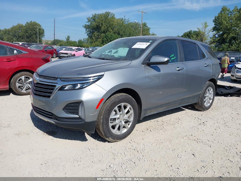 2023 Chevrolet Equinox VIN 3GNAXKEG6PL138230 IAAI salvage auction — REAR END, Salvage Title, sold $6,200 on 2026-09-30 (photo 2)