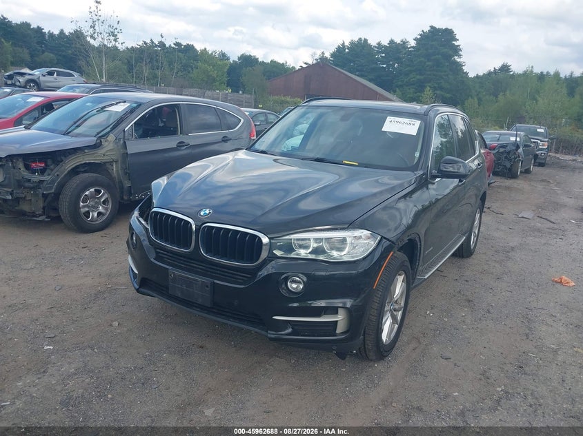 2015 BMW X5 VIN 5UXKR0C5XF0K57194 IAAI salvage auction — SIDE, Clear (Massachusetts), sold $0 on 2026-10-06 (photo 2)