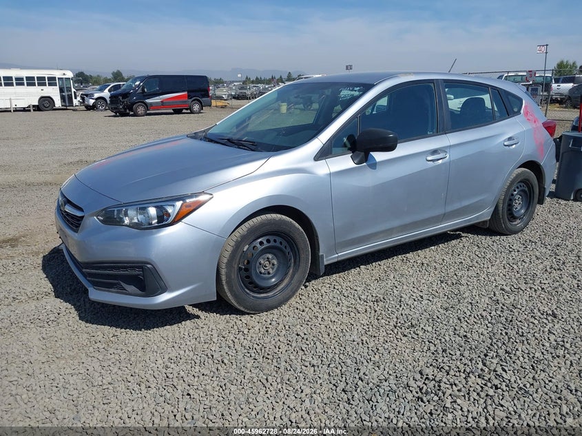 2020 Subaru Impreza VIN 4S3GTAB67L3720606 IAAI salvage auction — NORMAL WEAR, Wait Title, sold $3,225 on 2026-10-05 (photo 2)