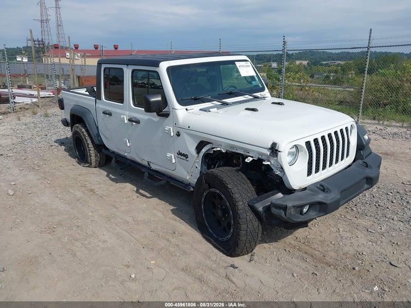 2020 Jeep Gladiator VIN 1C6HJTAG9LL124968 — IAAI salvage auction photo