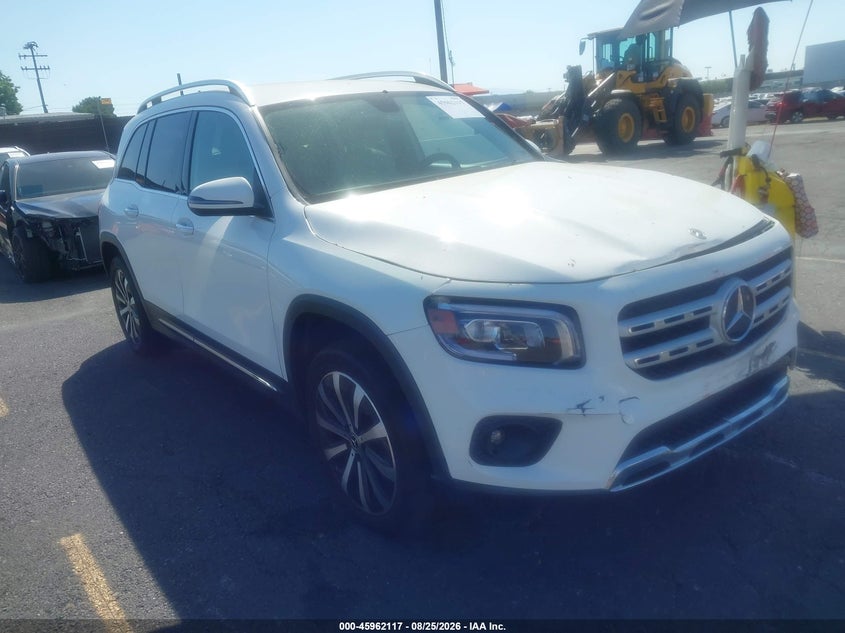 2021 Mercedes-benz Glb VIN W1N4M4GB0MW091206 — IAAI salvage auction photo