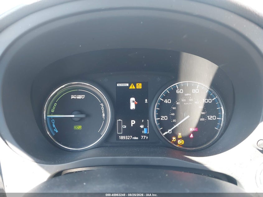 2019 Mitsubishi Outlander VIN JA4J24A56KZ034436 IAAI salvage auction — NORMAL WEAR, Clear (New Jersey), sold $4,450 on 2026-09-06 (photo 7)