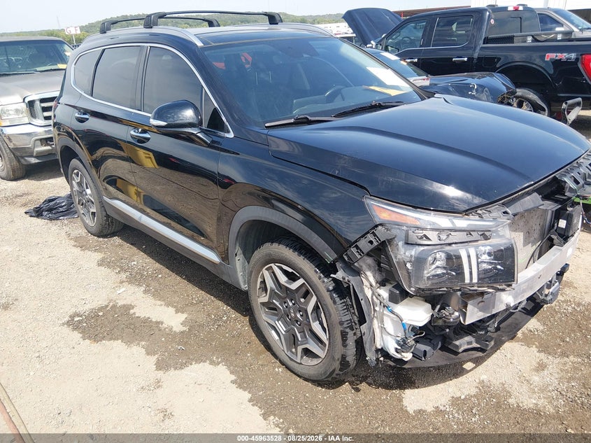 2021 Hyundai Santa Fe VIN KM8S5DA15MU013376 — IAAI salvage auction photo