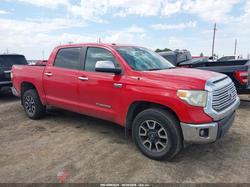 2014 Toyota Tundra VIN 5TFHW5F18EX386308 — IAAI salvage auction photo
