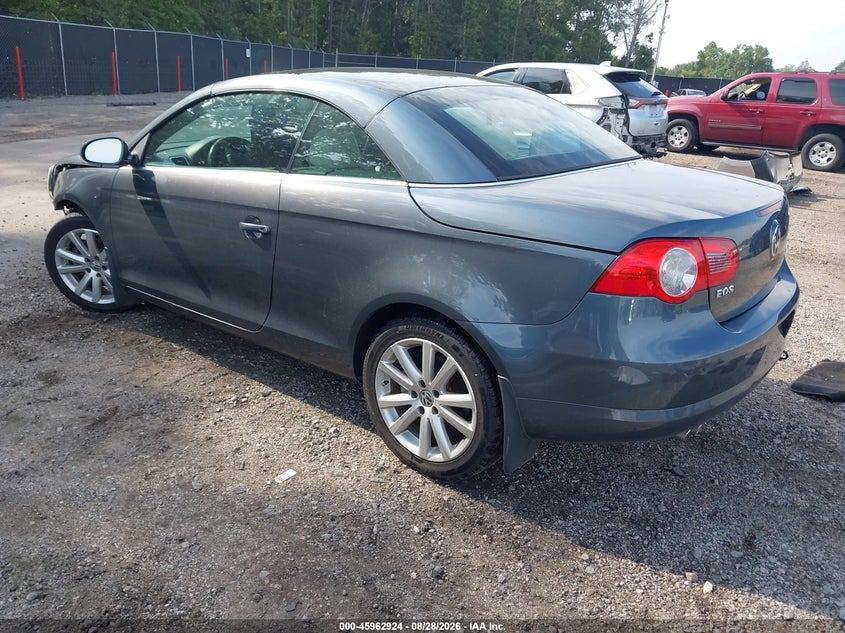 2007 Volkswagen Eos VIN WVWFB71F17V028953 IAAI salvage auction — FRONT END, Salvage (South Carolina), sold $325 on 2026-10-10 (photo 3)
