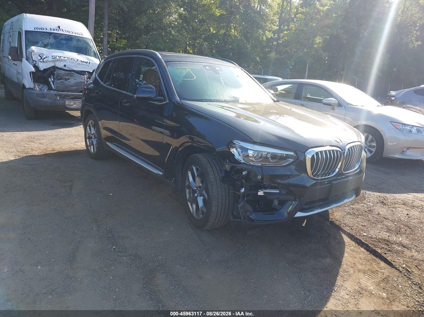 2020 BMW X3 VIN 5UXTY5C02LLT32988 — IAAI salvage auction photo