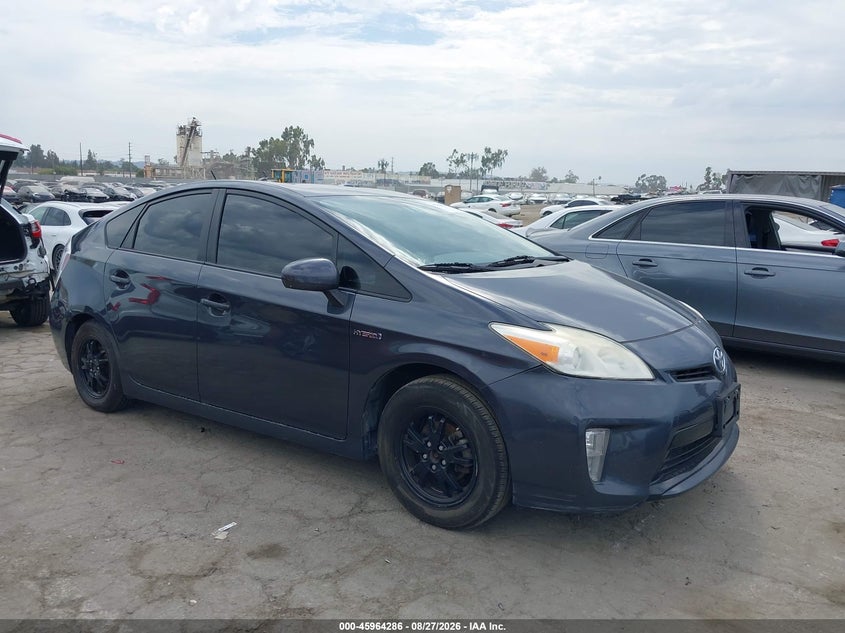 2012 Toyota Prius VIN JTDKN3DU7C5492607 IAAI salvage auction — LEFT REAR, Salvage (California), sold $1,850 on 2026-09-11 (photo 1)