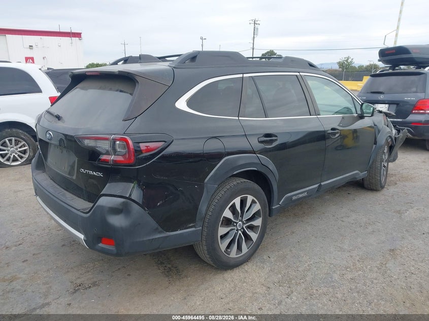 2023 Subaru Outback VIN 4S4BTANC6P3112931 IAAI salvage auction — RIGHT FRONT, Wait Title, sold $8,000 on 2026-10-07 (photo 4)
