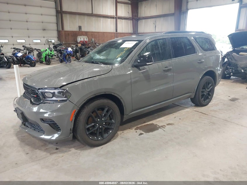 2023 Dodge Durango VIN 1C4RDJDG2PC630989 IAAI salvage auction — RIGHT FRONT, Wait Title, sold $7,800 on 2026-10-08 (photo 2)