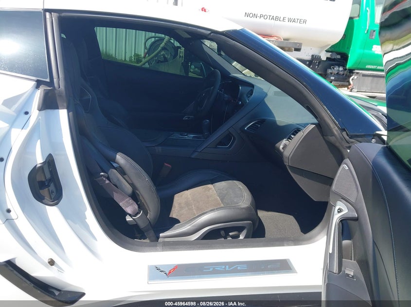 2016 Chevrolet Corvette VIN 1G1YN2D66G5601580 IAAI salvage auction — Rear, Salvage, sold $20,100 on 2026-09-16 (photo 5)