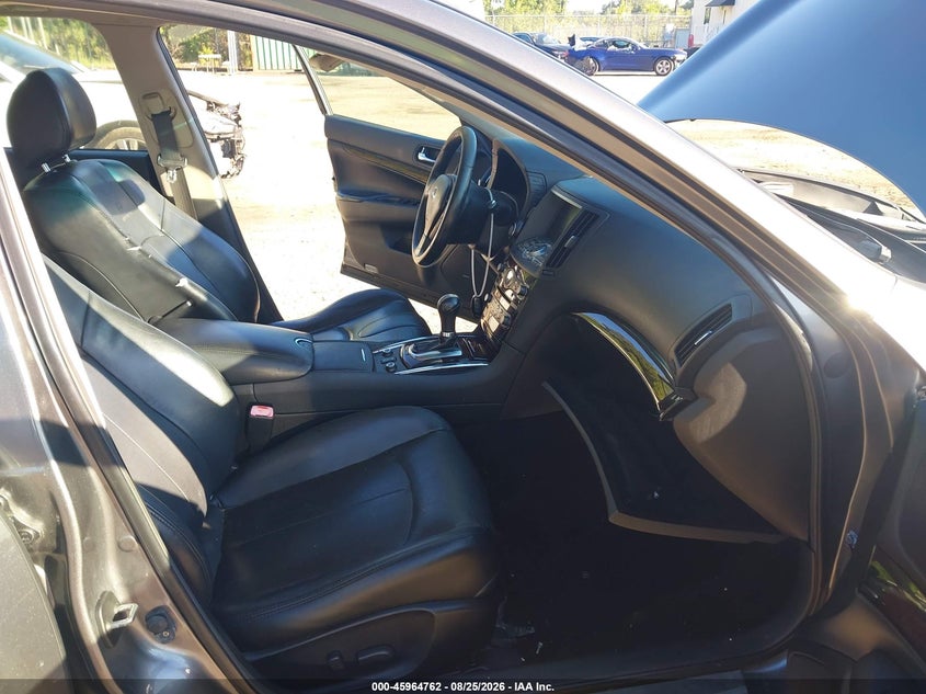 2013 Infiniti G VIN JN1CV6AR6DM751961 IAAI salvage auction — NORMAL WEAR, Clear (Massachusetts), sold $875 on 2026-09-21 (photo 5)