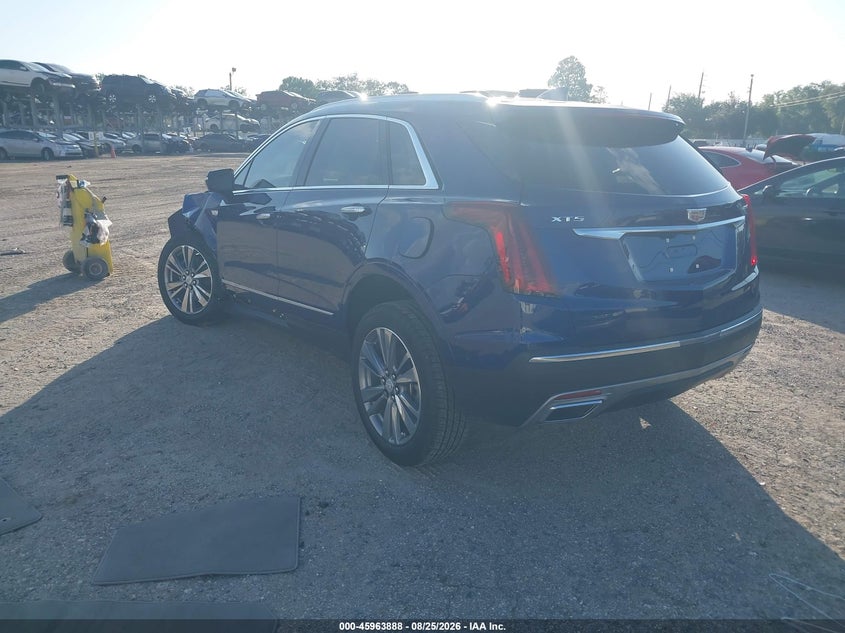 2026 Cadillac Xt5 VIN 1GYKNCR40TZ113359 IAAI salvage auction — FRONT END, Rebuildable (Florida), sold $10,400 on 2026-09-15 (photo 3)