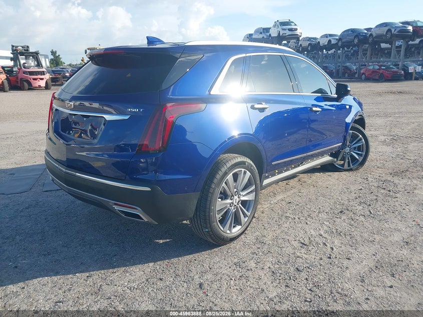 2026 Cadillac Xt5 VIN 1GYKNCR40TZ113359 IAAI salvage auction — FRONT END, Rebuildable (Florida), sold $10,400 on 2026-09-15 (photo 4)