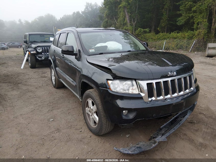 2012 Jeep Grand cherokee VIN 1C4RJFAGXCC184479 IAAI salvage auction — FRONT END, Salvage Title, sold $475 on 2026-10-09 (photo 1)